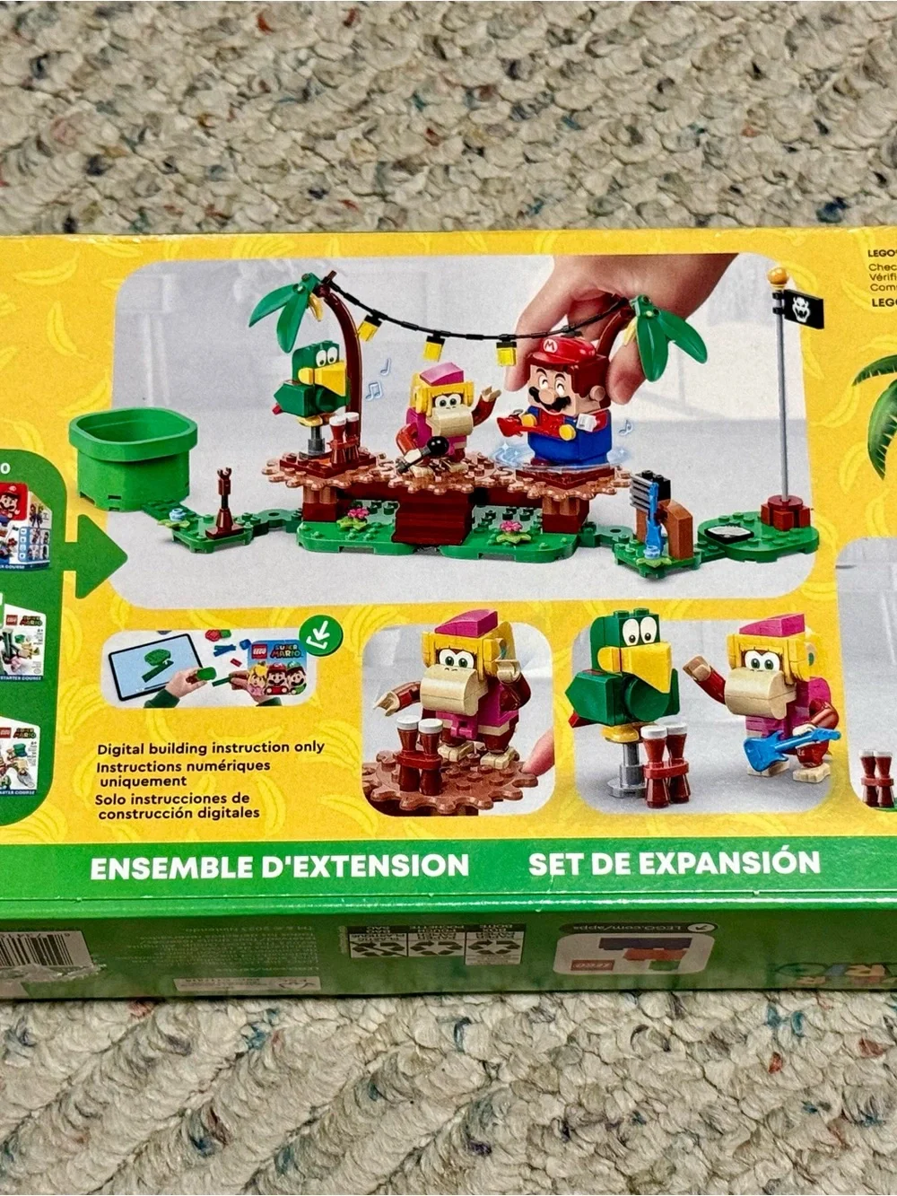 LEGO Super Mario DIXIE KONG'S JUNGLE JAM Expansion 71421 Donkey Kong New Sealed